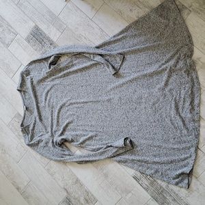 Old Navy Plush Knit Soft Dress Gray Long Sleeve Women's Small